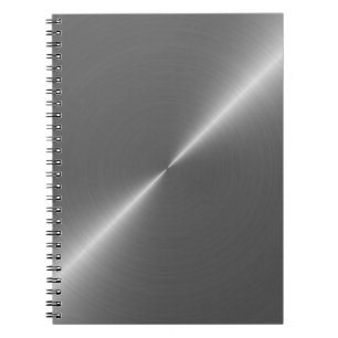 textuur achtergrond banner, metalen notitieboek