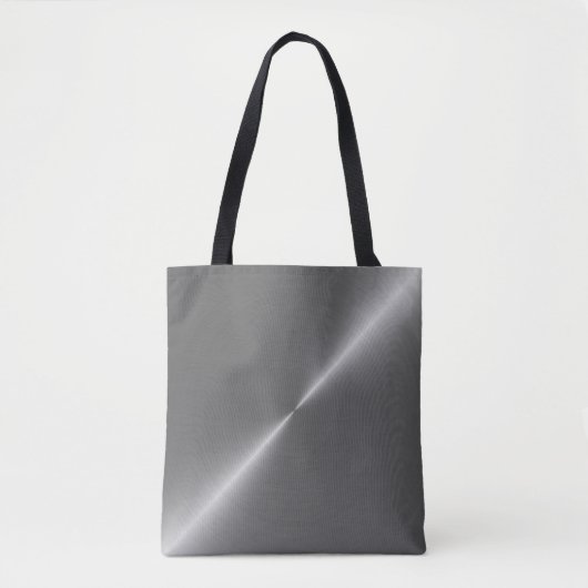 textuur achtergrond banner, metalen tote bag (Voorkant)