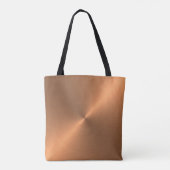 textuur achtergrond banner, metalen tote bag (Achterkant)