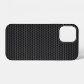 Textuur achtergrond grijs iPhone hoesje (Achterkant horizontaal)