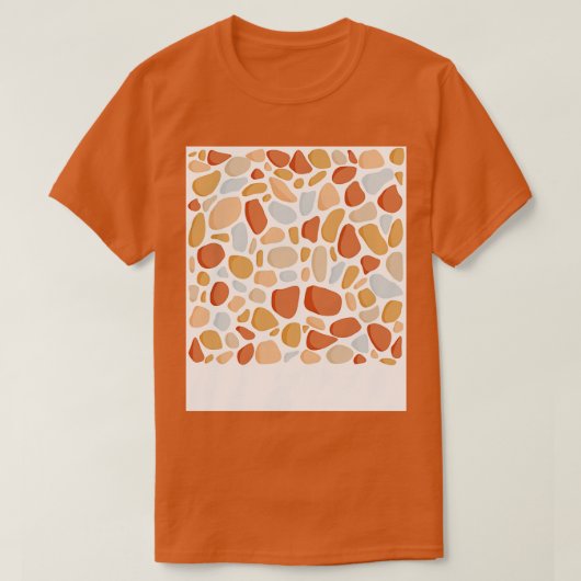 Textuur behang t-shirt (Design voorkant)