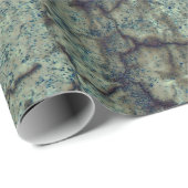 Textuur Blauw bruin  grunge-ontkoppeling Cadeaupapier (Rol Hoek)