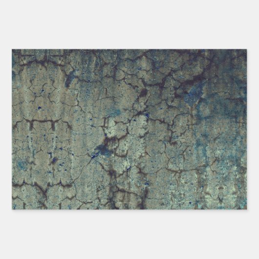 Textuur Blauw bruin  grunge-ontkoppeling Inpakpapier Vel (Voorkant)