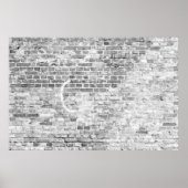 Textuur. Brick backgroundlâoned,architectuur,at Poster (Voorkant)