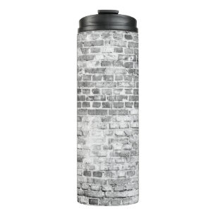 Textuur. Brick backgroundlâoned,architectuur,at Thermosbeker