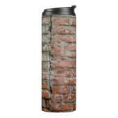 Textuur. Brick. Wall. A background with attritions Thermosbeker (Gedraaid links)