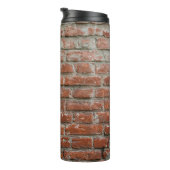 Textuur. Brick. Wall. A background with attritions Thermosbeker (Geroteerd rechts)