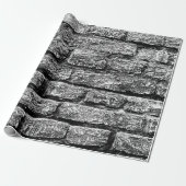 Textuur, brick, wall background. Brick texwit Cadeaupapier (Uitgerold)