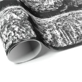 Textuur, brick, wall background. Brick texwit Cadeaupapier (Rol Hoek)