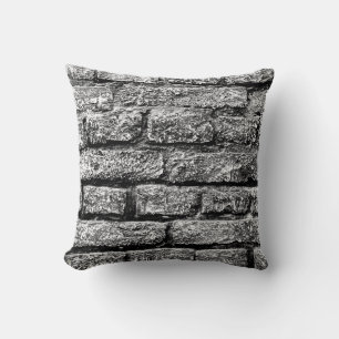 Textuur, brick, wall background. Brick texwit Kussen