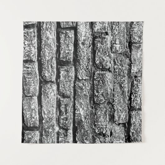 Textuur, brick, wall background. Brick texwit Wandkleed (Voorkant (horizontaal))