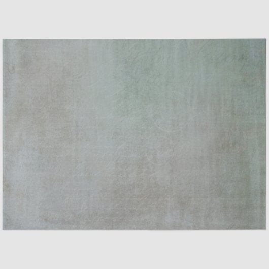 textuur Dusty Blue Grey Ephemera Decoupage Tissuepapier (Voorkant)