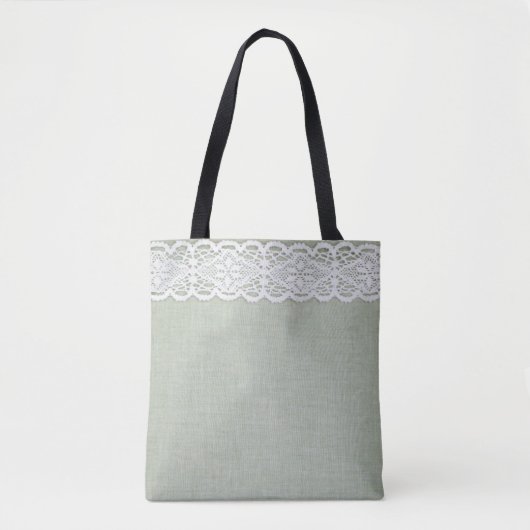 Textuur en kant van textiel  tote bag (Voorkant)