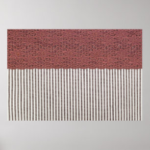 Textuur en kant van textiel voor achtergrond poster