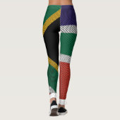 Textuur : graf Leggings Zuid-Afrika vlag (Achterkant)