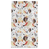 Textuur grappige uil klein cadeauzakje (Voorkant)