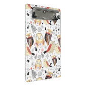 Textuur grappige uil mini klembord (Schuin)