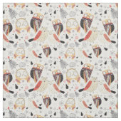 Textuur grappige uil stof (Swatch)
