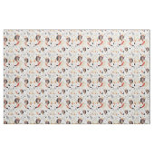 Textuur grappige uil stof (Fat Quarter)