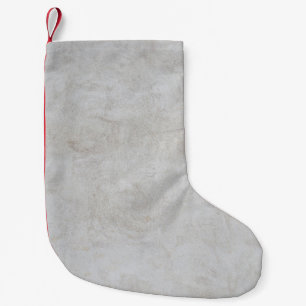 textuur grijze wandtextuur kleine kerstsok