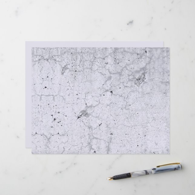 Textuur Grijze zwart-wit  Rustic-ontkoppeling (Voorkant / Achterkant in situ)