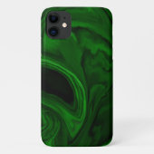 textuur groene collecties van malachietsteen Case-Mate iPhone case (Achterkant)