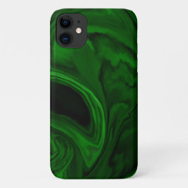 textuur groene collecties van malachietsteen Case-Mate iPhone case