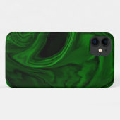 textuur groene collecties van malachietsteen Case-Mate iPhone case (Achterkant (horizontaal))