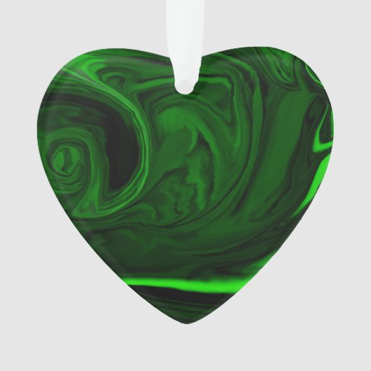 textuur groene collecties van malachietsteen ornament (voorkant)