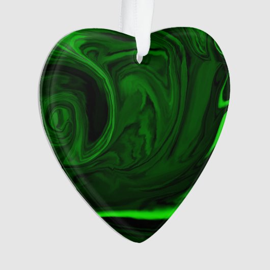 textuur groene collecties van malachietsteen ornament (voorkant)