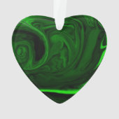 textuur groene collecties van malachietsteen ornament (achterkant)