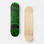 textuur groene collecties van malachietsteen persoonlijk skateboard (Voorkant)