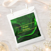 textuur groene malachietsteen, gepersonaliseerd bedankzakje (Geknipt)