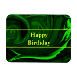 textuur groene malachietsteen, gepersonaliseerd magneet