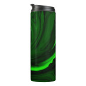 textuur groene malachietsteen thermosbeker (Geroteerd rechts)