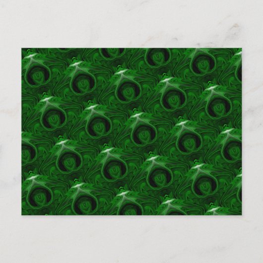 textuur groene malachite briefkaart (Voorkant)