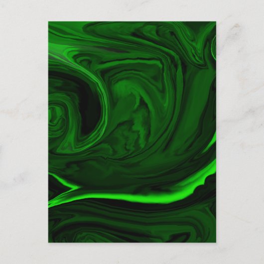 textuur groene malachite briefkaart (Voorkant)