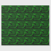 textuur groene malachite cadeaupapier (Vlak)
