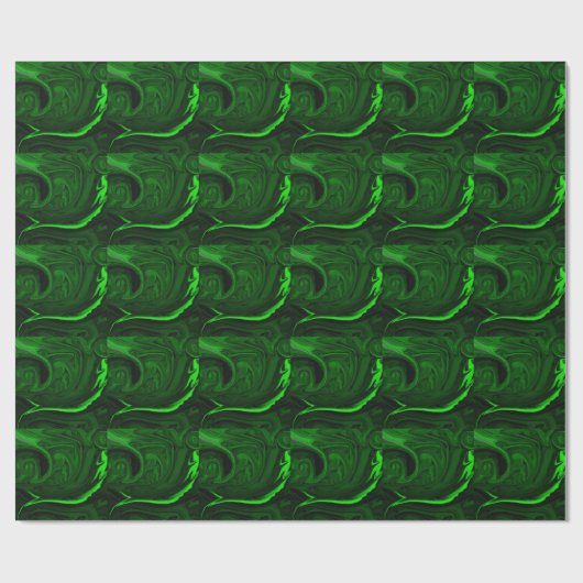 textuur groene malachite cadeaupapier (Vlak)