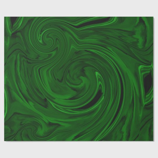textuur groene malachite cadeaupapier (Vlak)