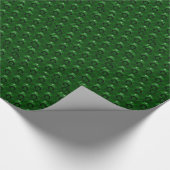textuur groene malachite cadeaupapier (Hoek)