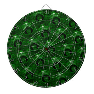 textuur groene malachite dartbord