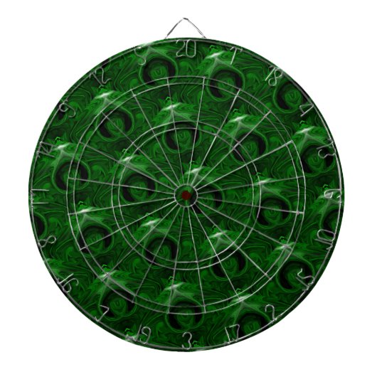 textuur groene malachite dartbord (Voorkant)