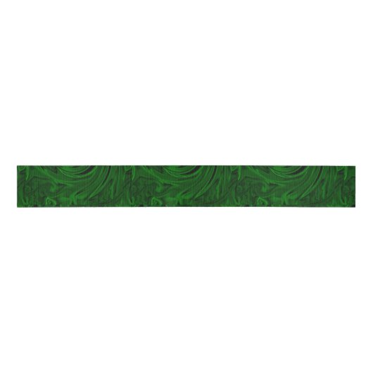 textuur groene malachite grosgrain lint (Voorkant)