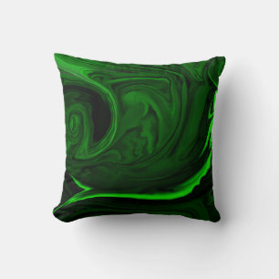 textuur groene malachite kussen