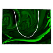 textuur groene malachite large cadeautasje (Achterkant)