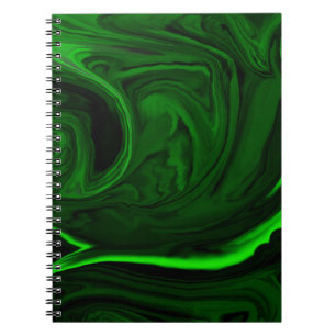 textuur groene malachite notitieboek