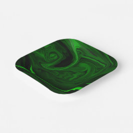 textuur groene malachite papieren bordje