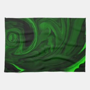 textuur groene malachite theedoek