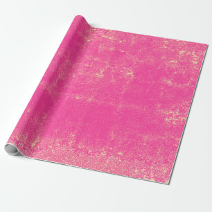 Textuur Hot Pink Chic  ontkoppelingspatroon Cadeaupapier